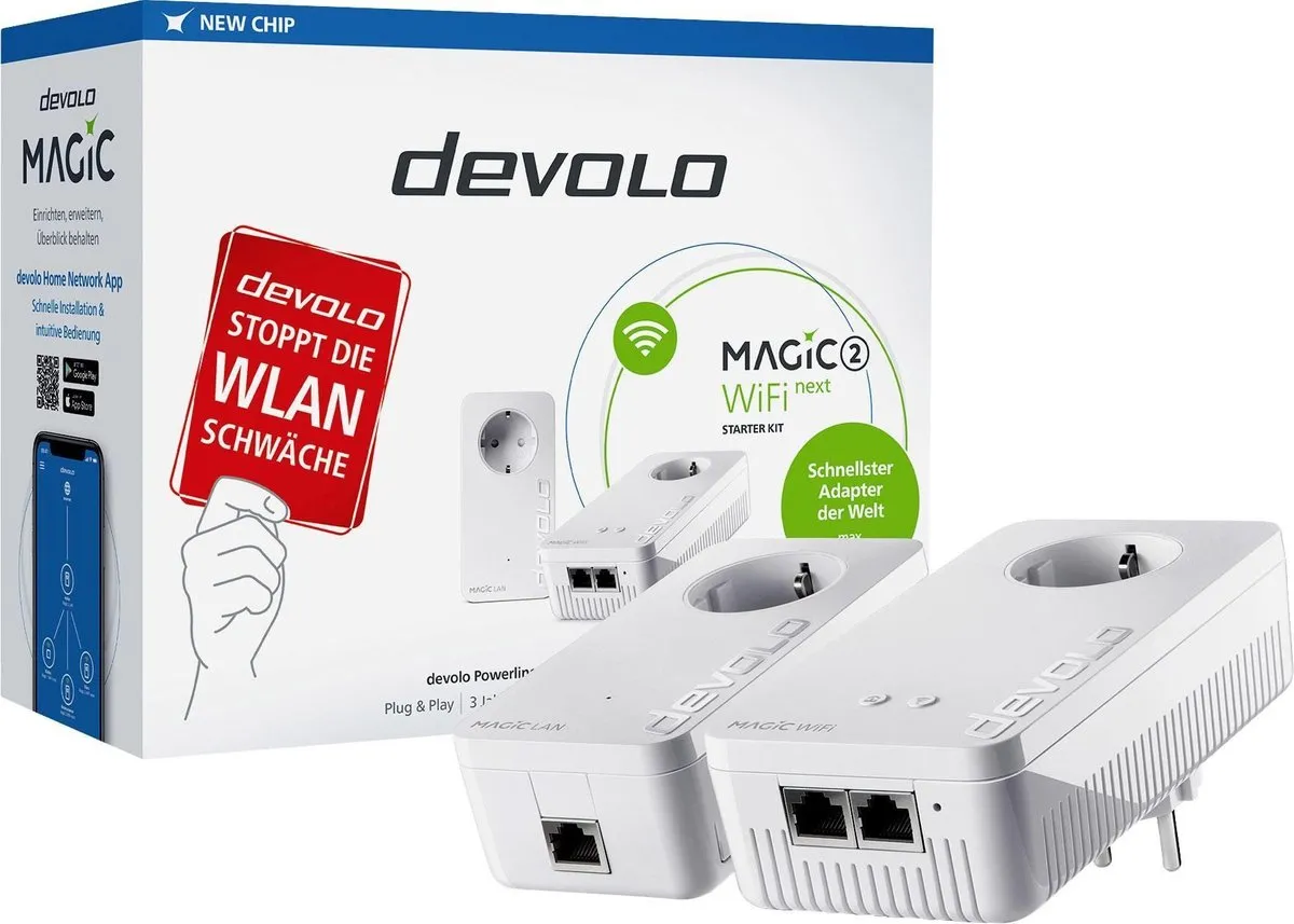 Devolo Magic 2 WiFi next Starter Kit 8614 - 2 Stuks - afbeelding 6 van 6