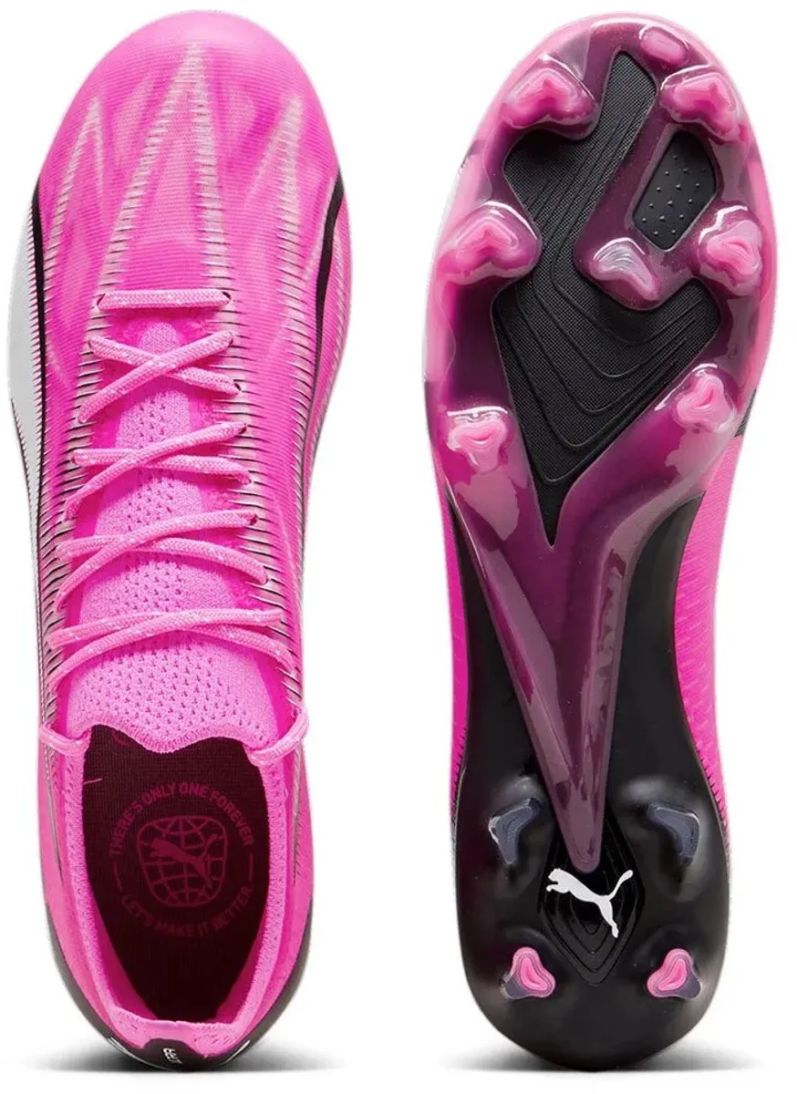 PUMA Ultra Ultimate FG/AG Voetbalschoenen - Roze - EU 36