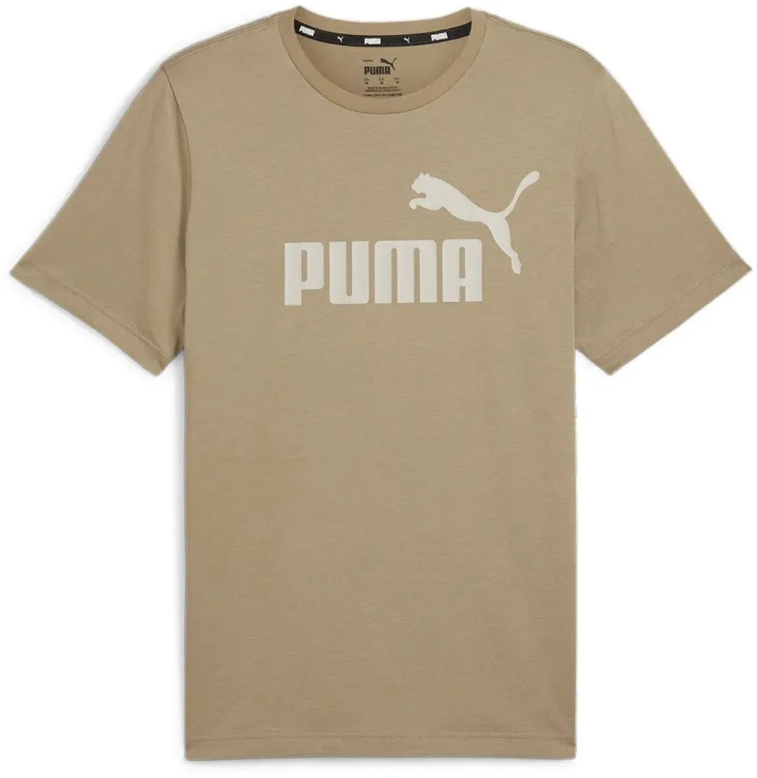 PUMA Ess Logo T-shirt - M - Beige - afbeelding 6 van 6