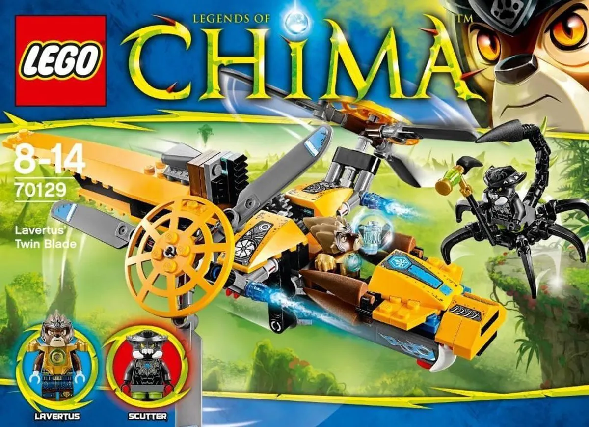 LEGO Chima Lavertus’ Twin Blade 70129 - 183 Stukken - afbeelding 3 van 3