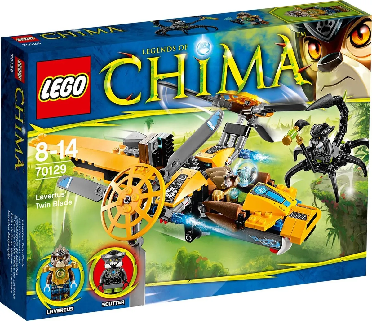 LEGO Chima Lavertus’ Twin Blade 70129