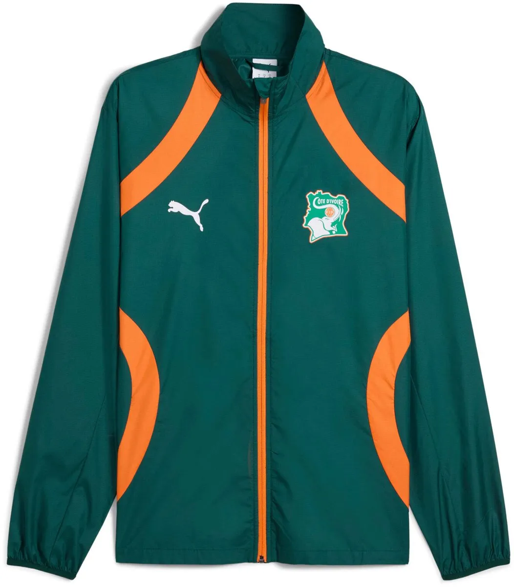 PUMA Prematch Trainingspak Côte d'Ivoire CAN 2025 - XS - Groen
