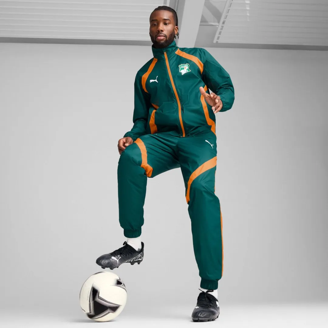 PUMA Prematch Trainingspak Côte d'Ivoire CAN 2025 - XS - Groen