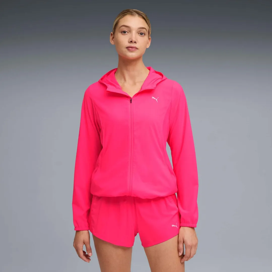 PUMA Run Velocity Geweven Jas W - Roze S