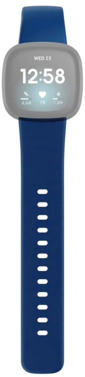 Hama Polsband Fitbit Versa 3/Sense - Donkerblauw - 00086244