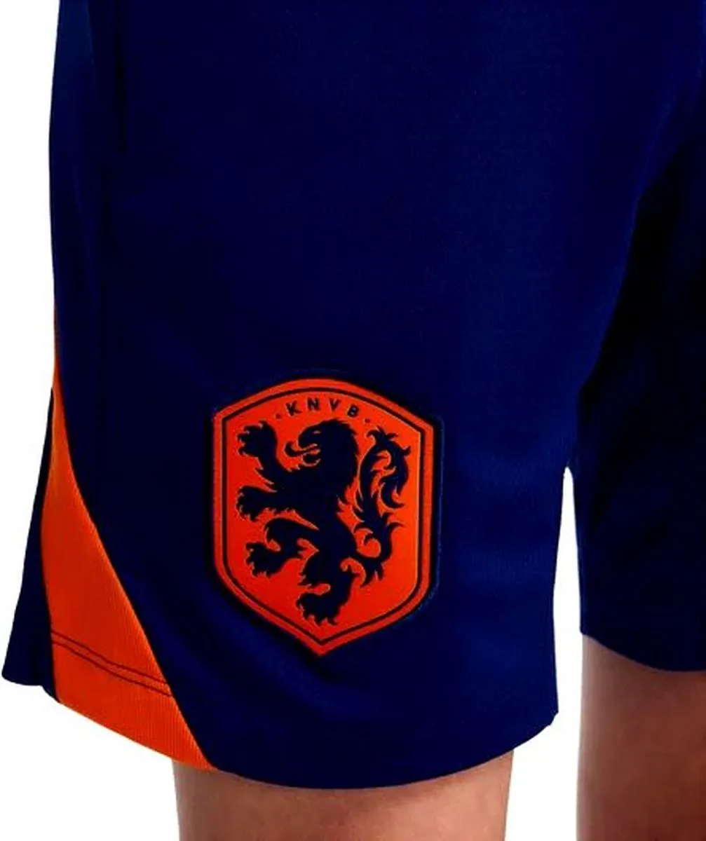 Nike Strike Short Junior Trainingsbroek XL - Blauw/Orange - FJ3049-455