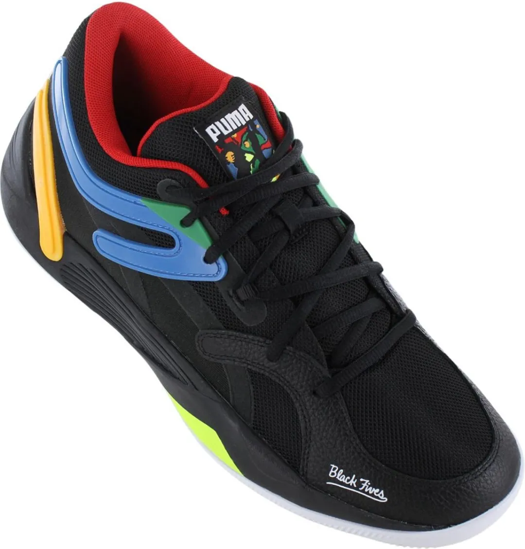 PUMA x BLACK FIVES TRC Blaze Court Heren Trainers - 376637-01 - Zwart