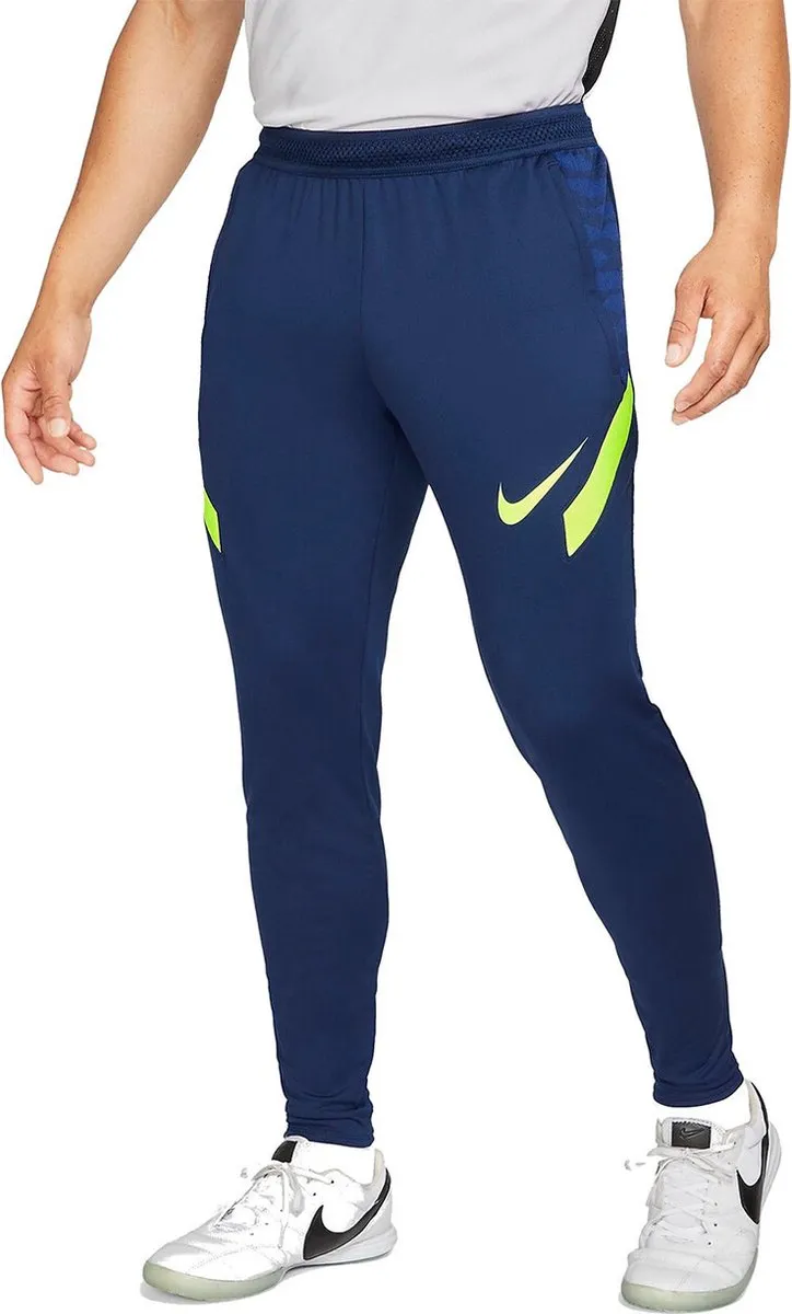Nike Dri-FIT Strike Sportbroek M - Blauw/Groen