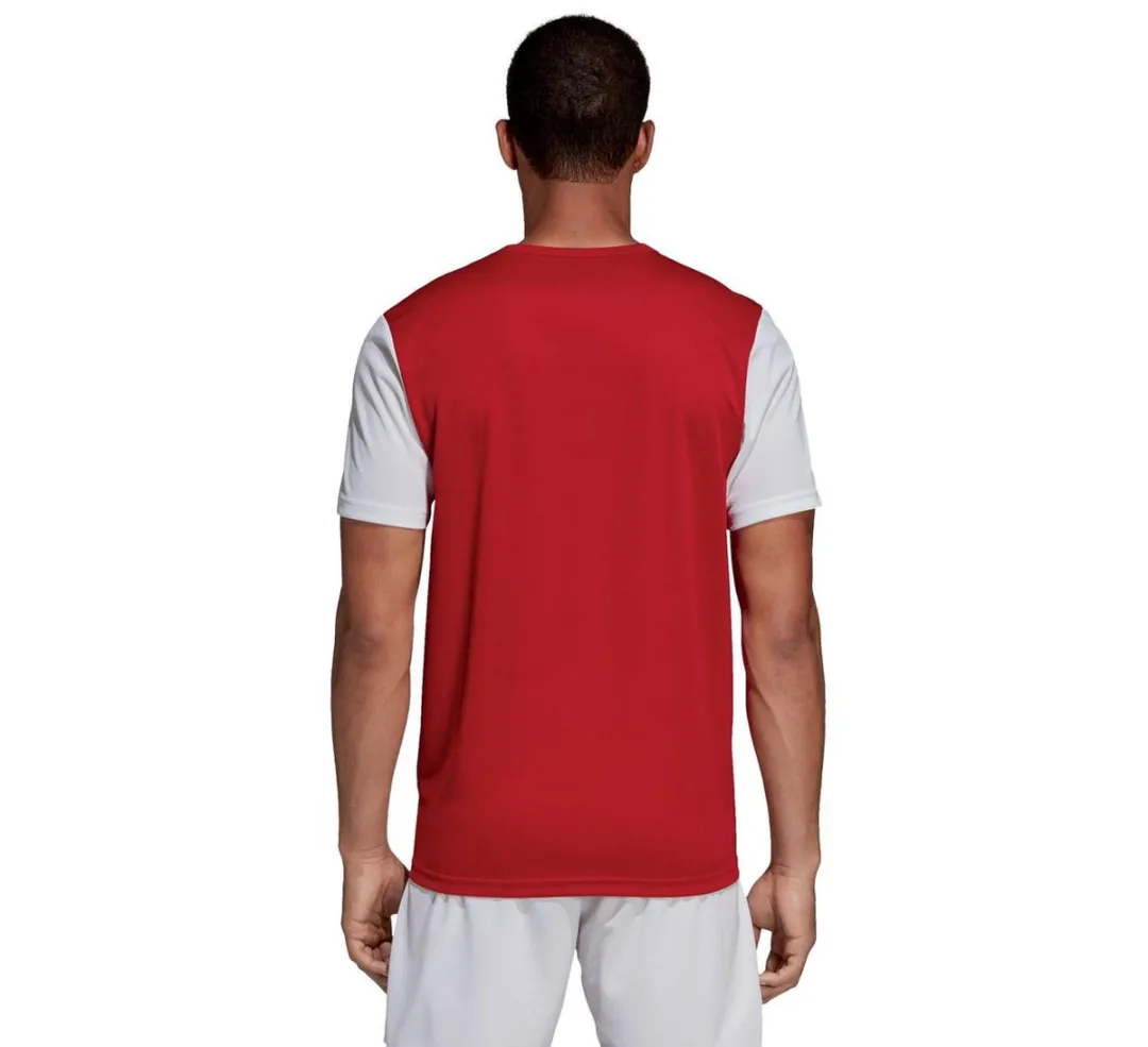 adidas Estro 19 Sportshirt 128 - Rood/Wit