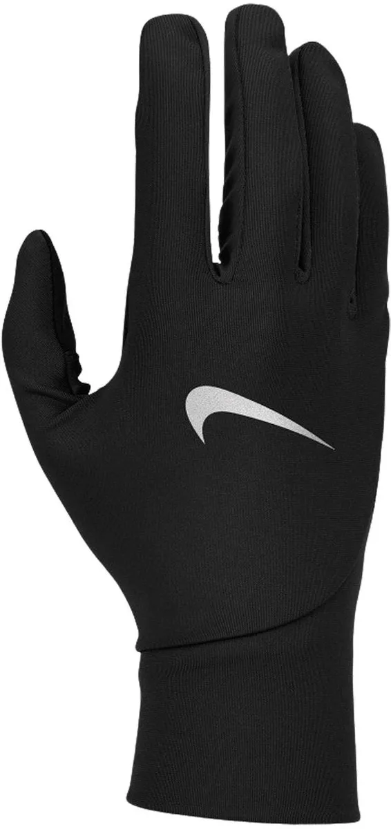 Nike Pacer Therma-FIT Handschoenen Dames M - Zwart/Zilver