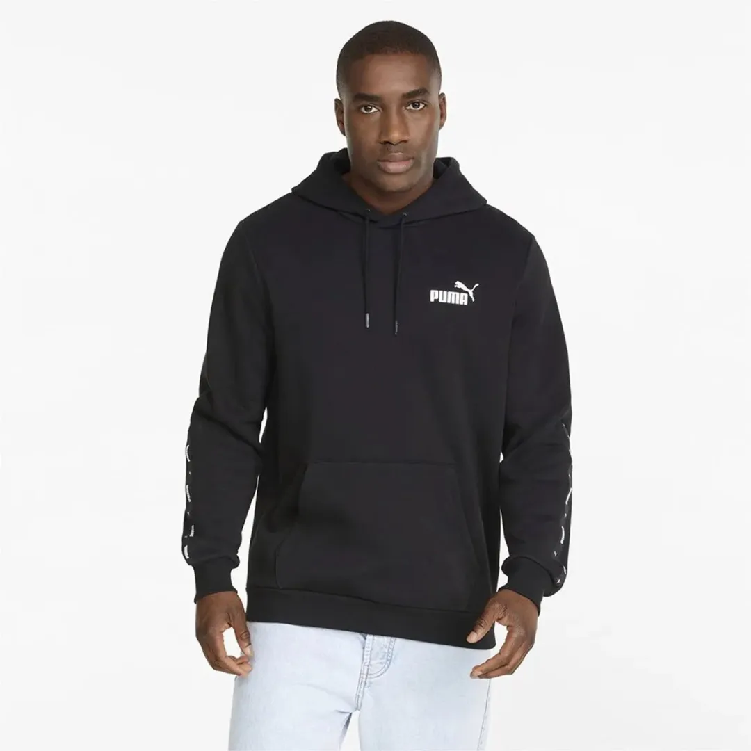 PUMA ESS+ Tape Hoodie - Zwart S