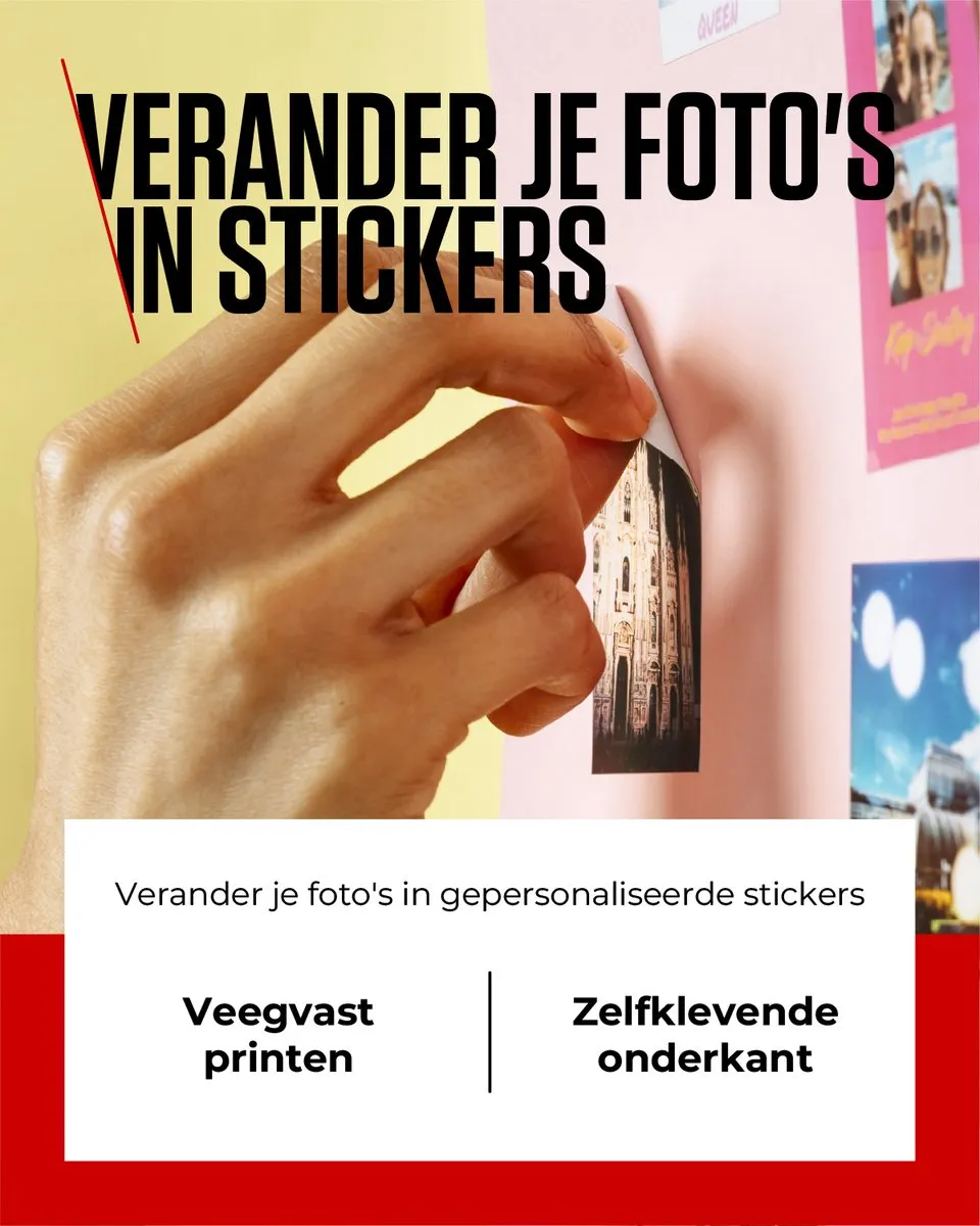 Canon ZINK Zelfklevend Fotopapier 20 Stuks - Card formaat