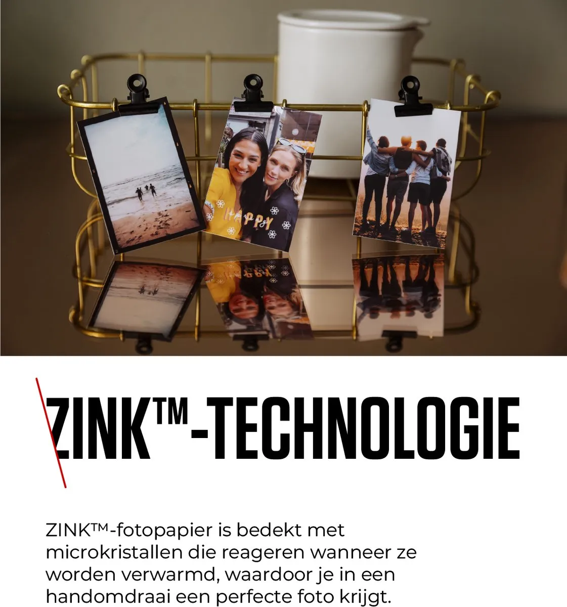 Canon ZINK Zelfklevend Fotopapier 20 Stuks - Card formaat