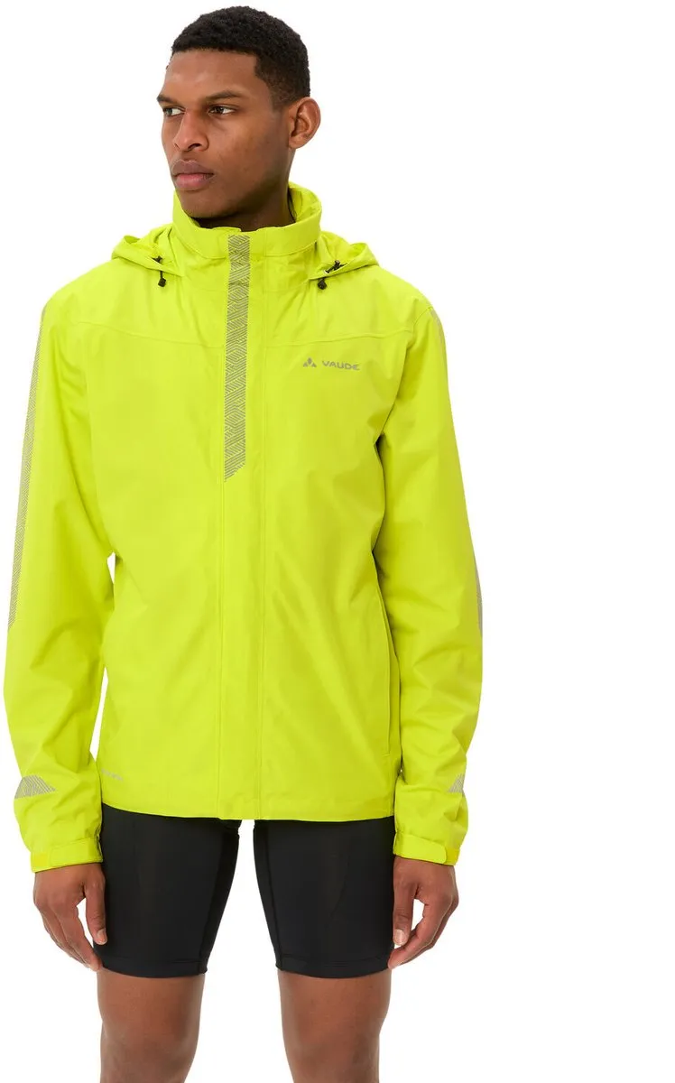 Vaude Men's Luminum Jacket II Heren Fietsjack - Bright Green S - afbeelding 6 van 6