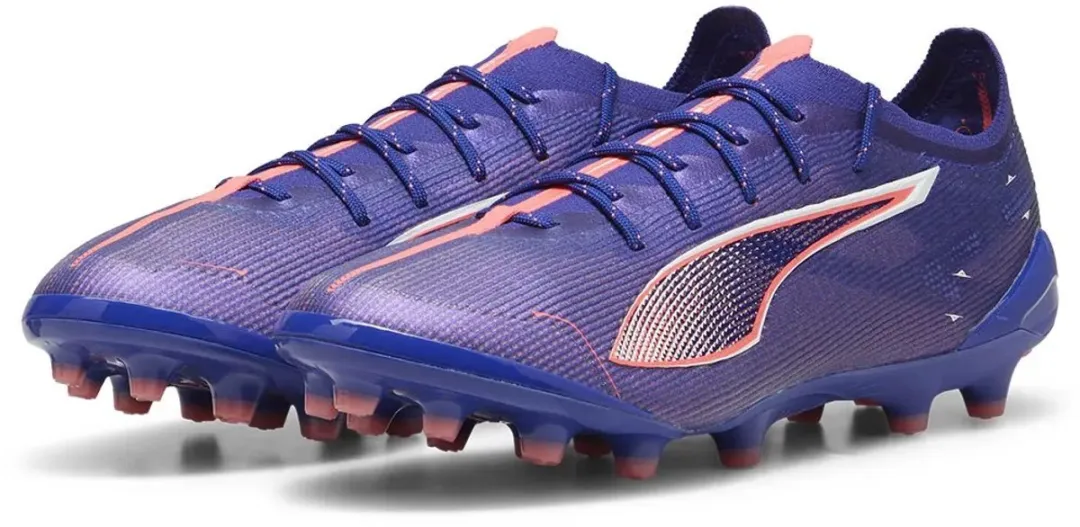 PUMA Ultra 5 Ultimate Ag Voetbalschoenen - Blauw - 42.5