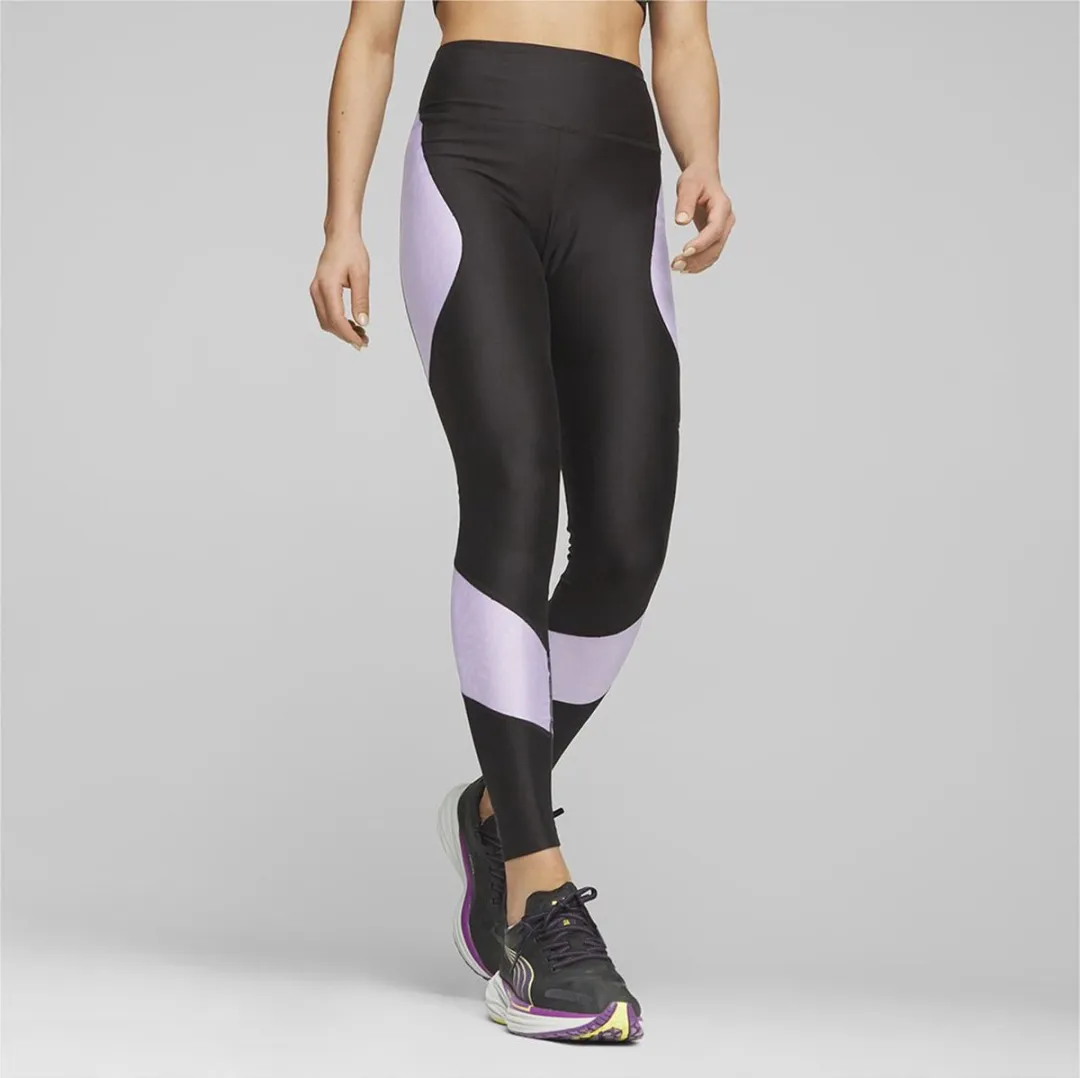 PUMA Run AOP Brushed Ultr Leggings - Zwart S