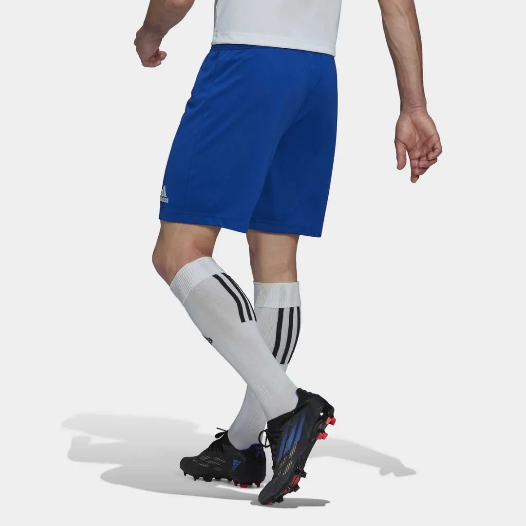 adidas Entrada 22 Sportbroek Short - XL - Blauw/Wit