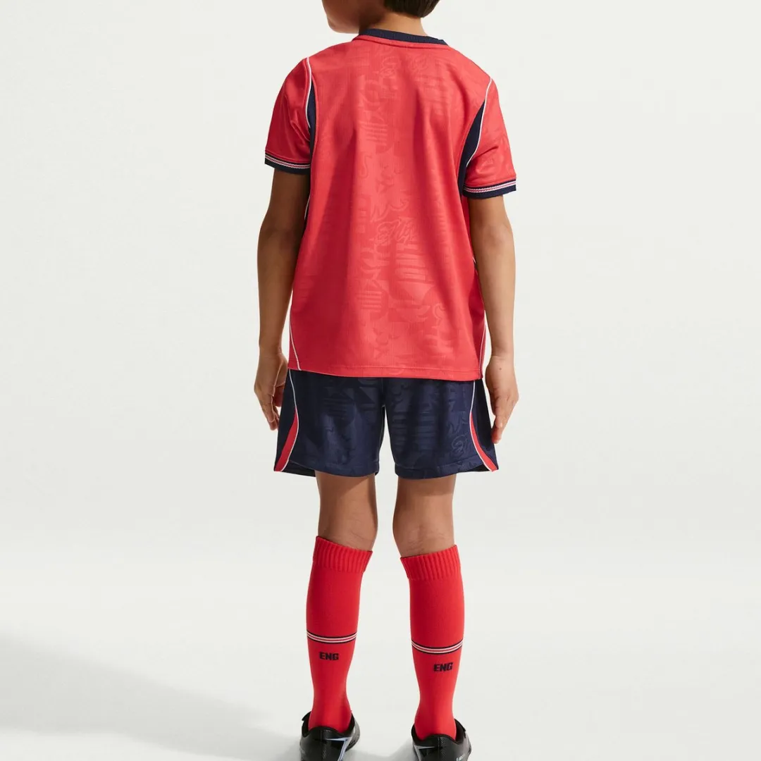 Nike Engeland Tenue WK2026 Junior - M - Rood/Dark Blauw
