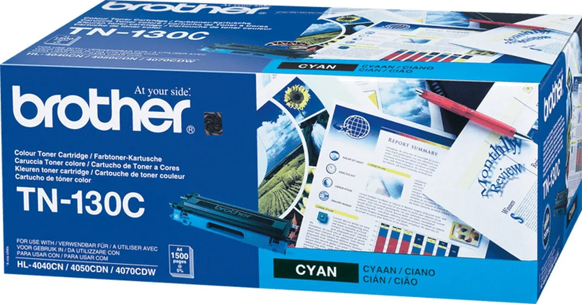 Brother TN-130C Tonercartridge - Cyaan