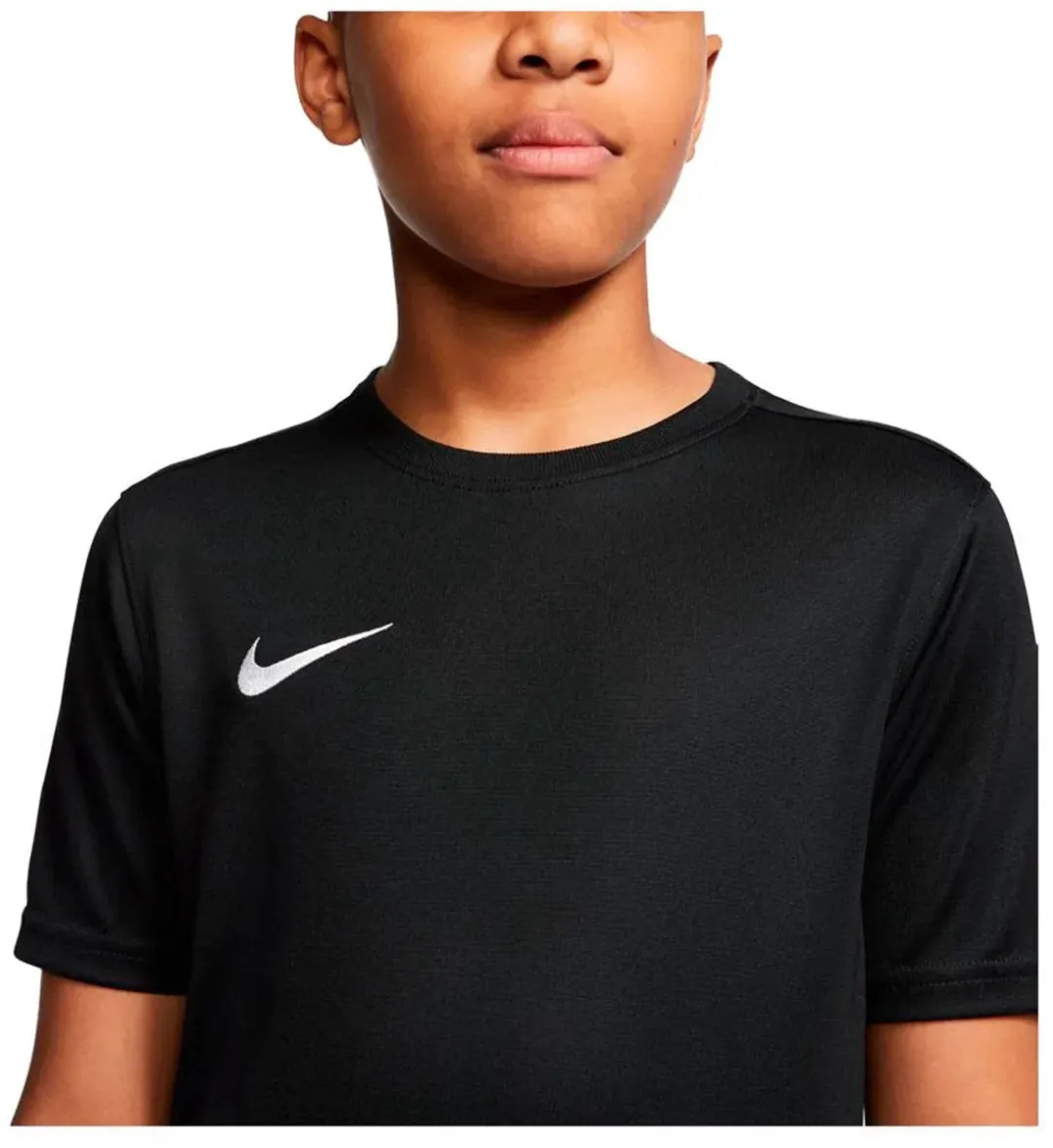 Nike Park VII SS Sportshirt BV6741-010 - Maat 140 - Zwart - afbeelding 6 van 6