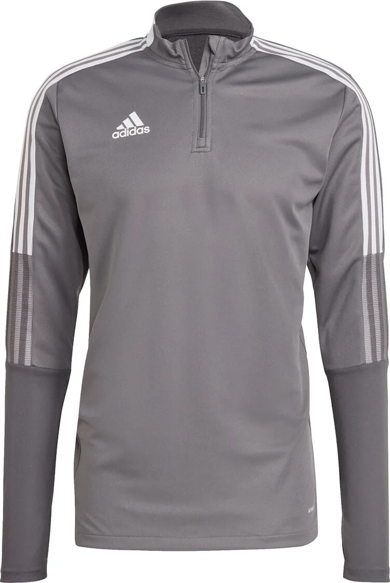 adidas Tiro 21 Training Top GH7301 - S - Grijs
