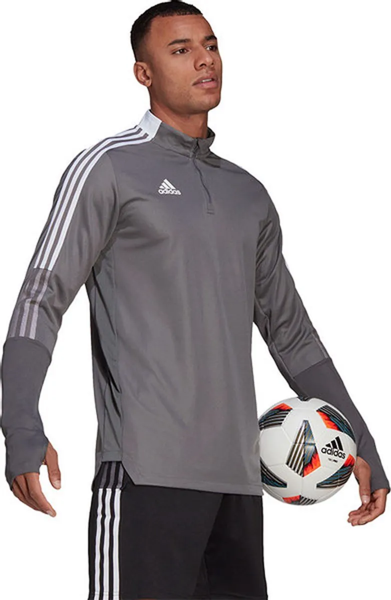 adidas Tiro 21 Training Top GH7301 - S - Grijs
