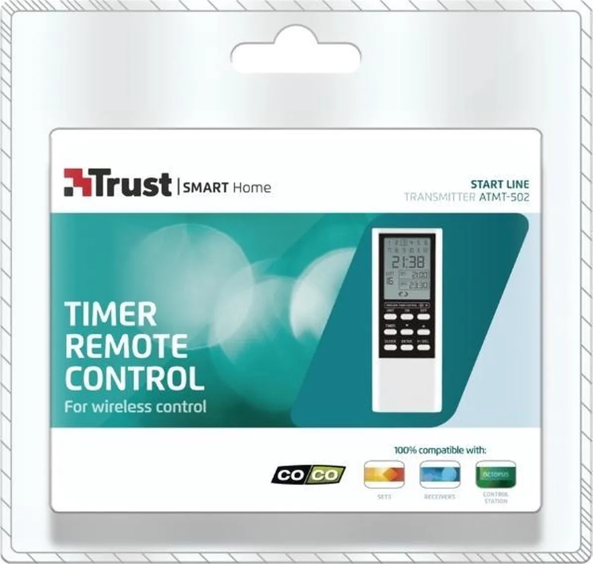 Trust ATMT-502 Afstandsbediening Smart Home - Zwart/Wit