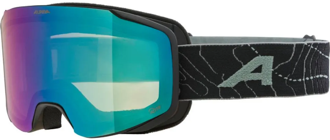 Alpina Taos Q-Lite Skibril - Groen - Categorie 2