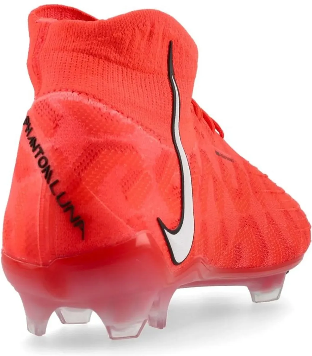 Nike Phantom Luna Elite FG Voetbalschoenen - Maat 45 - Bright Crimson