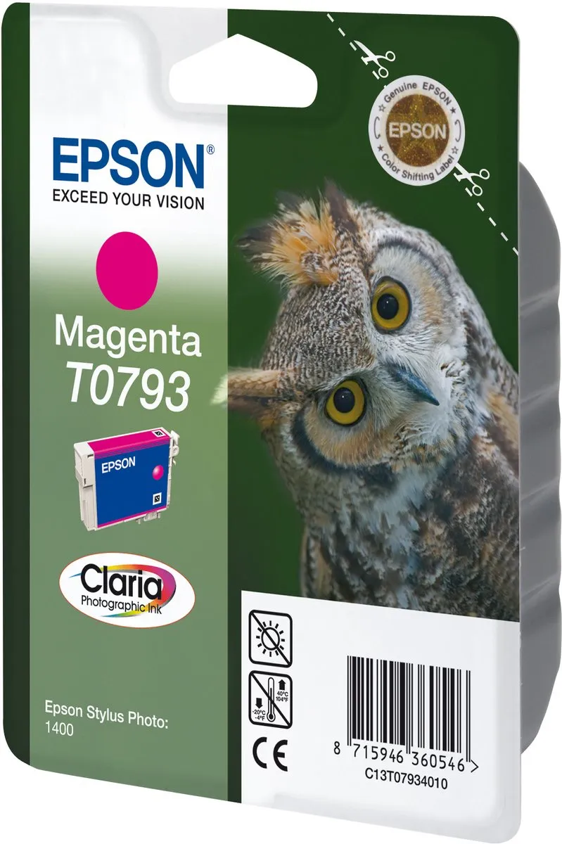 Epson T0793 Magenta Inktcartridge