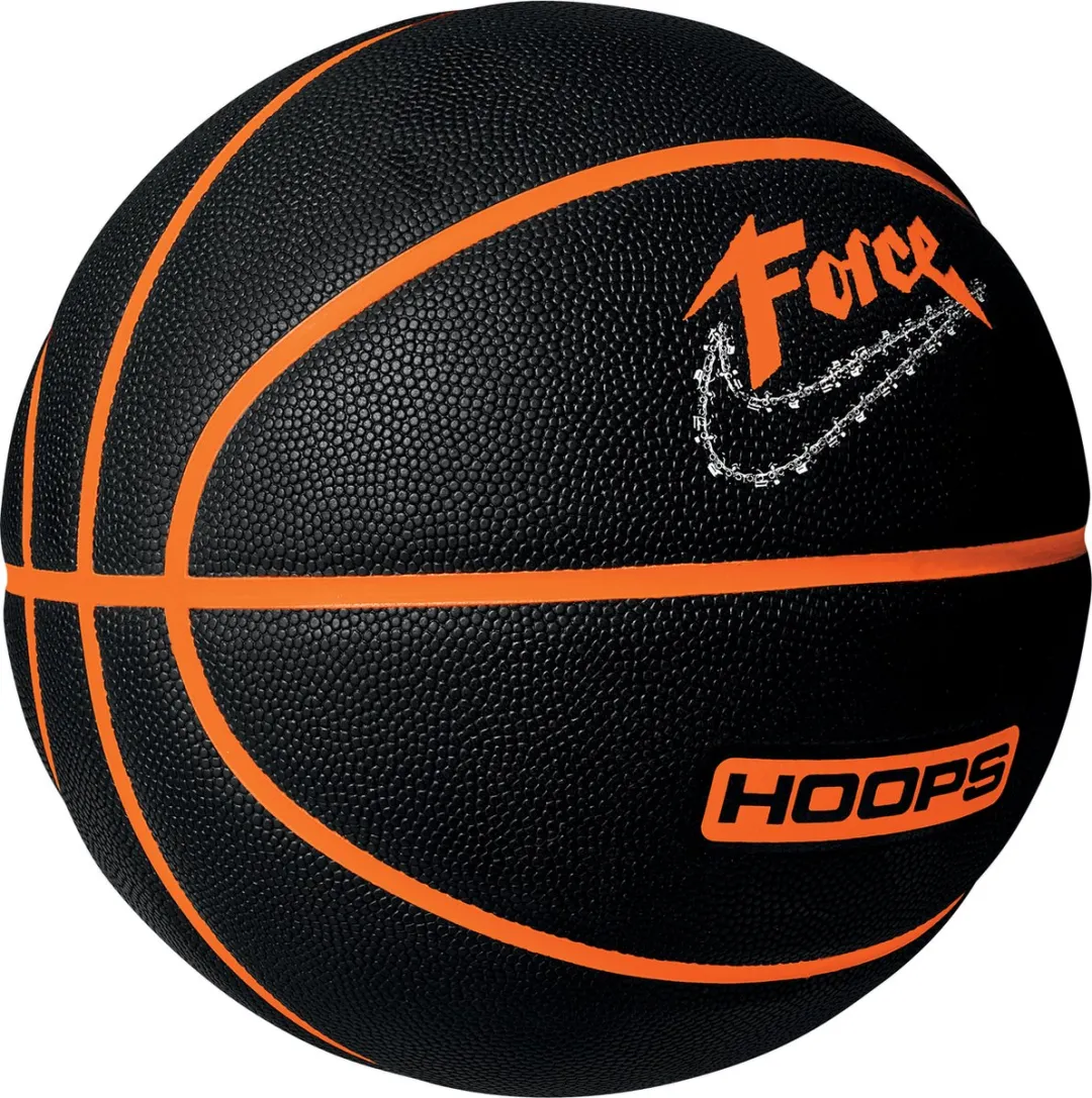 Nike Backyard Force Basketbalschoen Maat 7 - Zwart/Oranje