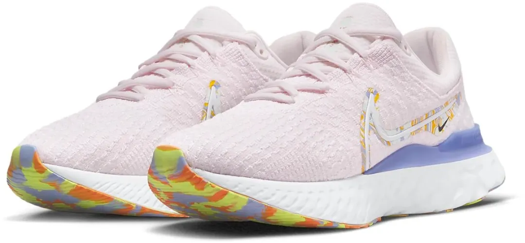 Nike React Infinity Run Flyknit 3 - Licht Roze Marmer - Maat 42