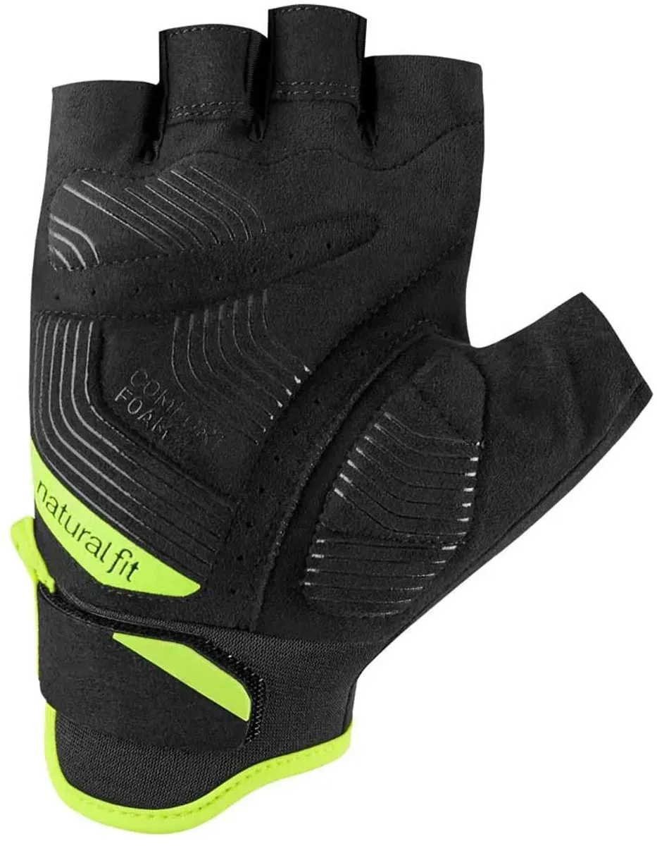 Cube X Nf Korte Handschoenen - Grijs/Geel