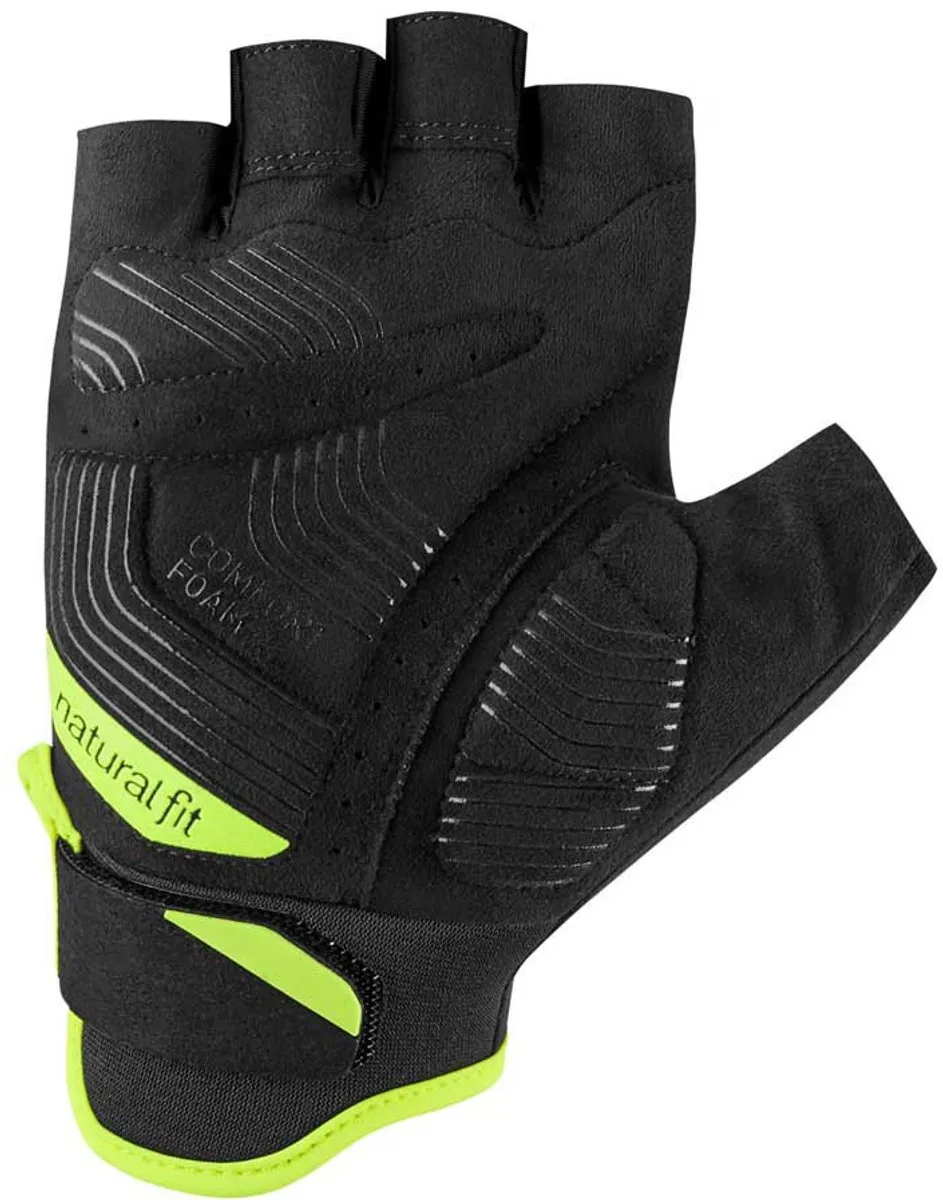 Cube X Nf Korte Handschoenen - Grijs/Geel