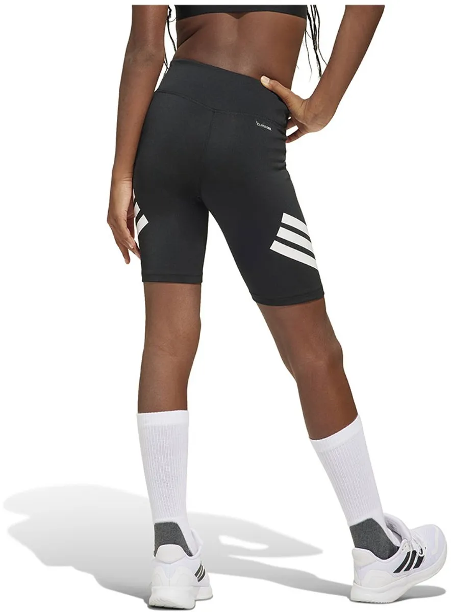 Adidas All Sports Optime Nxt Biker Korte Leggings - 5-6 jaar - Zwart
