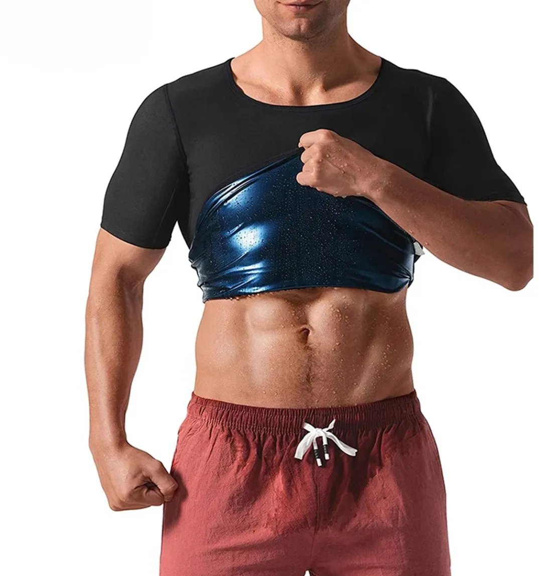 RedParrot Sauna Shirt Sportshirt - L/XL - Zwart