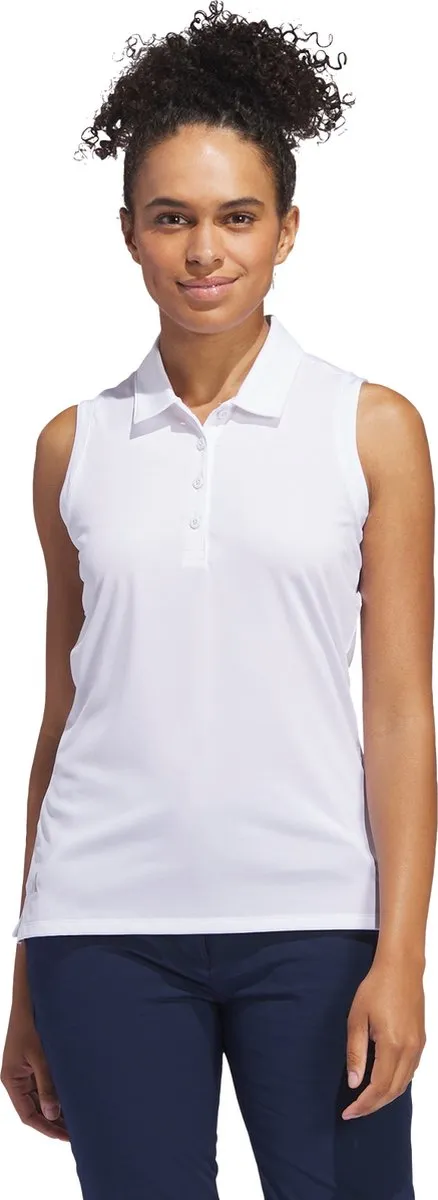 Adidas Performance Ultimate365 Mouwloos Poloshirt XS - Wit