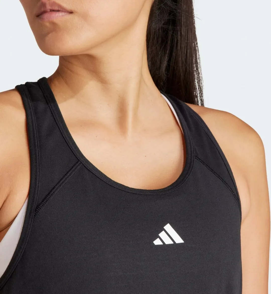 Adidas Train Essentials Minimal Tanktop Dames - S - Zwart