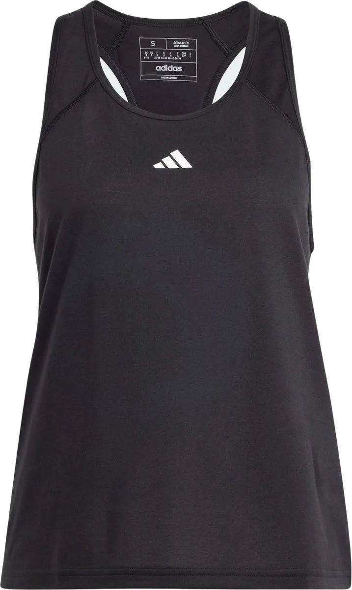 Adidas Train Essentials Minimal Tanktop Dames - S - Zwart