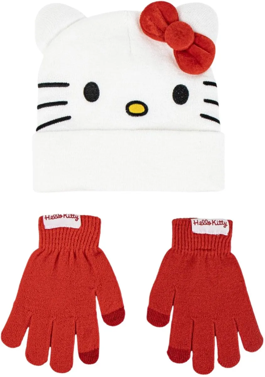 Hello Kitty Muts en Wanten