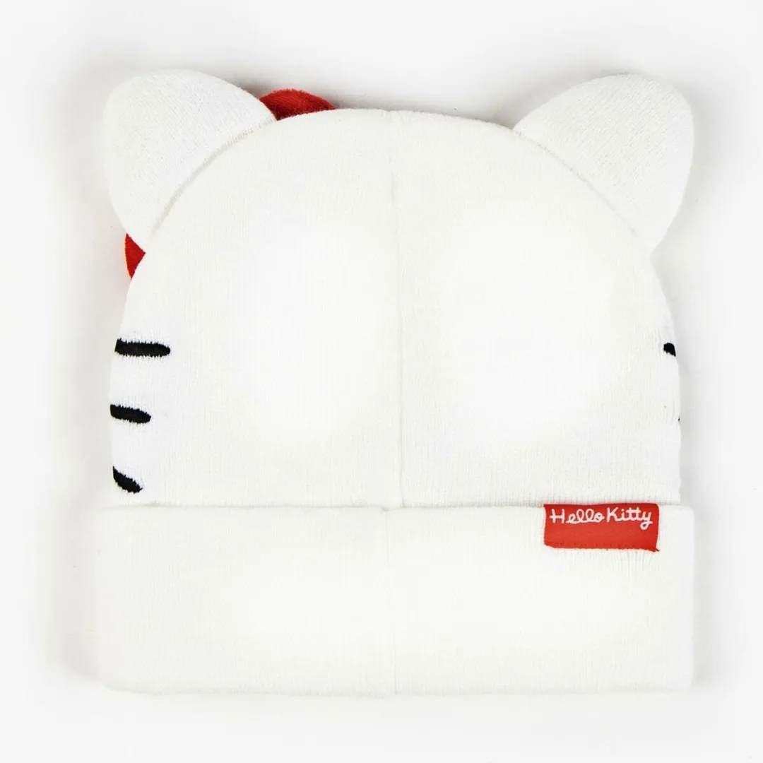 Hello Kitty Muts en Wanten - Wit Multicolor