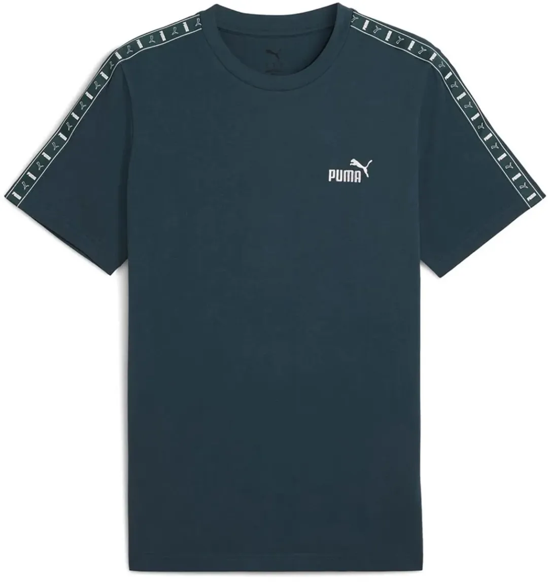 PUMA Ess Tape T-shirt 68467475 - Green Terrain