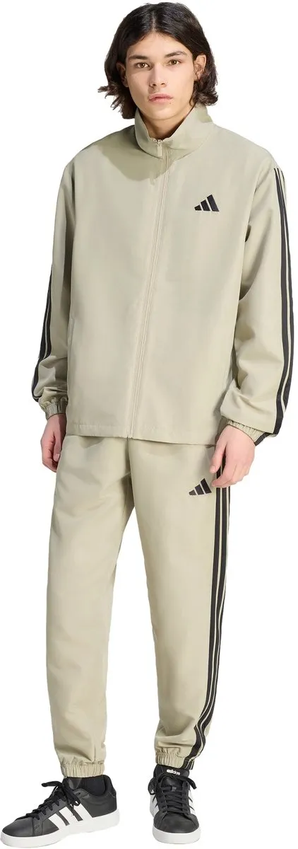 adidas 3-STRIPES Joggingpak JY7720 - Heren - Bruin - XXL