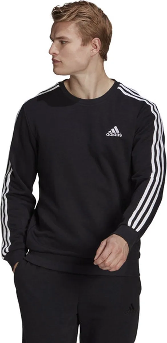 adidas Essentials Sweatshirt Heren GK9078 - Zwart M