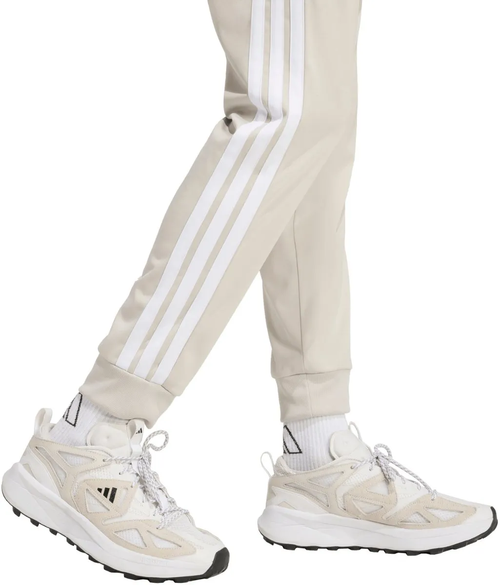 Adidas 3-Stripes Tricot Herenbroek - Maat L - Beige