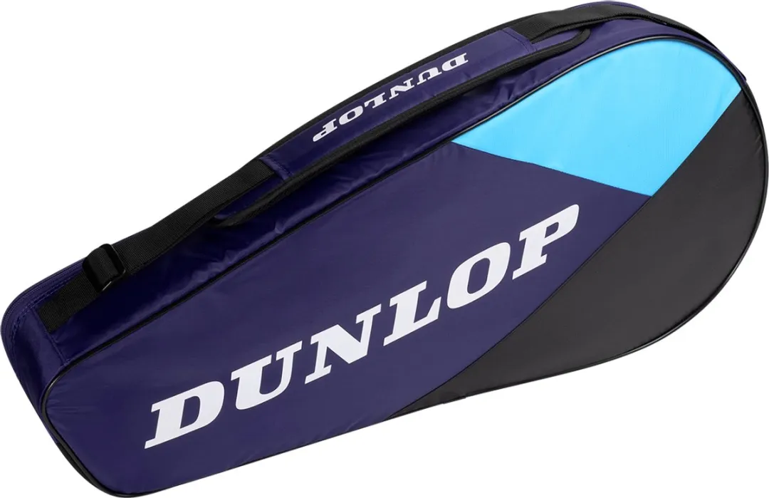 Dunlop FX-CLUB 3RKT Tennistas - 3 Rackets - Violet/Zwart/Cyaan