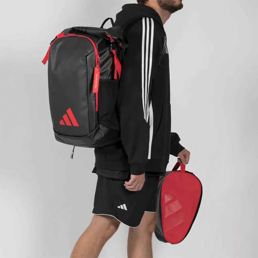 Adidas Atlas/red 2026 AB5ZA1U22 Sporttas - 8L - Zwart