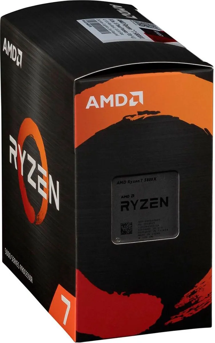 AMD Ryzen 7 5800X Boxed CPU - 8 Core/16 Threads
