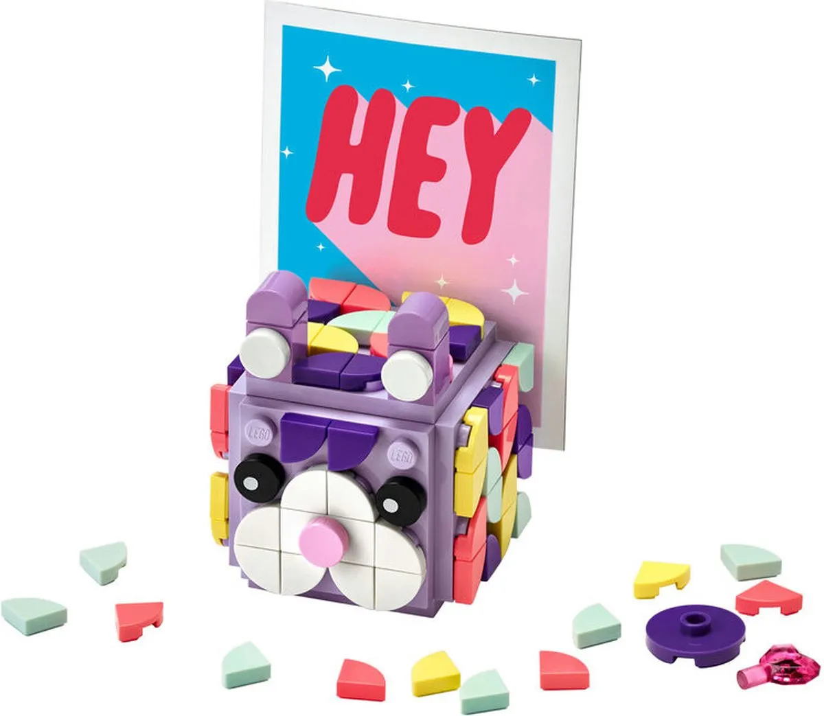 LEGO Dots 30557 Fotohouder Kubus - 109 Stuks - Meerkleurig - afbeelding 2 van 3