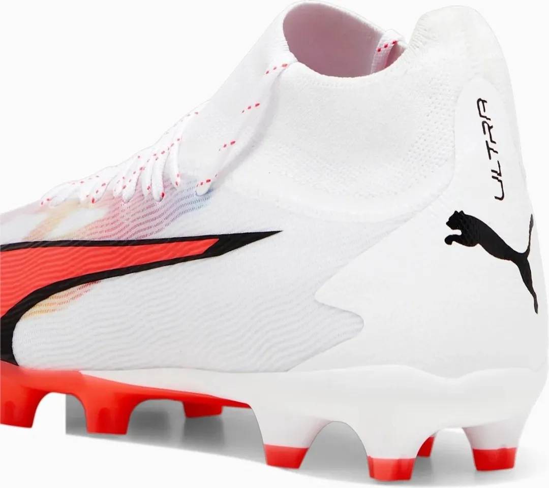PUMA Pro FG Voetbalschoenen 42 - Zwart/Wit/Rood